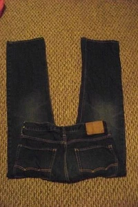 Vaqueros de mezclilla de hombre American Eagle relajados descoloridos oscuro lavado oscuro 31 x 29 - Imagen 1 de 1