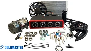 KIT AIRE ACONDICIONADO EVAPORADOR UNIVERSAL BAJO TABLERO - 404 12V "PREMIUM" ROJO - Imagen 1 de 16