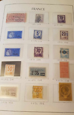 lot de timbres colis postaux timbres fiscaux cote plus de 260 euros