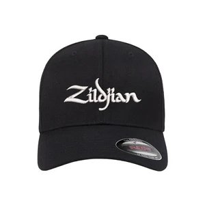 Zildjian Logo Embroidered Flexfit Hat Flat and Curved Black, Navy, Olive, Grey - Picture 1 of 13