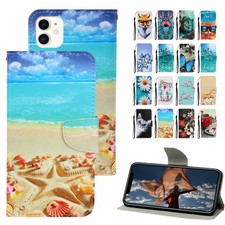 For iPhone 11 Pro Max Xs Xr 6s 7 8 Luxury Leather Wallet Card Holder Phone Case