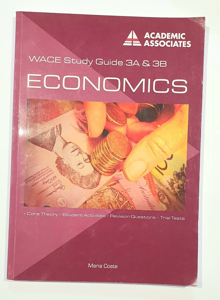WACE Study Guide 3A & 3B Economics - Maria Coate - Image 1 of 1