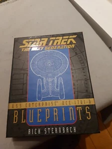Star Trek Next Gen Blueprints Box by Rick Sternbach - Photo 1/4