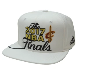 Cleveland Cavaliers Adidas 2017 NBA Baloncesto Final Blanco Sombrero Snapback - Imagen 1 de 6