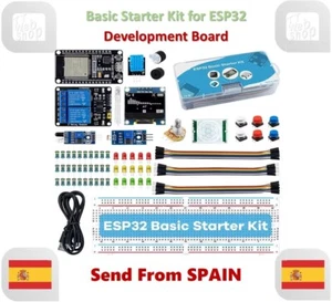 ESP32 Basic Starter Kit ESP-32S WiFi Bluetooth Development Board Learning Kit - Imagen 1 de 8