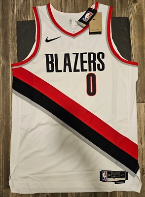 Camiseta deportiva Nike Damian Lillard Portland Trailblazers auténtica ADV talla 48 grande $200 Foto 1 de 4
