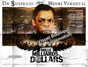 Affiche Pliée 4x3m MILLE MILLIARDS DE DOLLARS 1982 Patrick Dewaere TBE# - Imagen 1 de 1