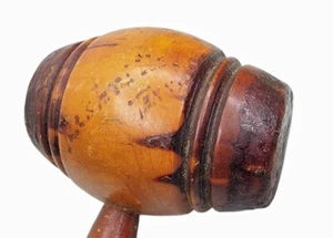 Vintage Wooden Gavel Mallet Hammer Antique Decor Nashville TN - Picture 1 of 6