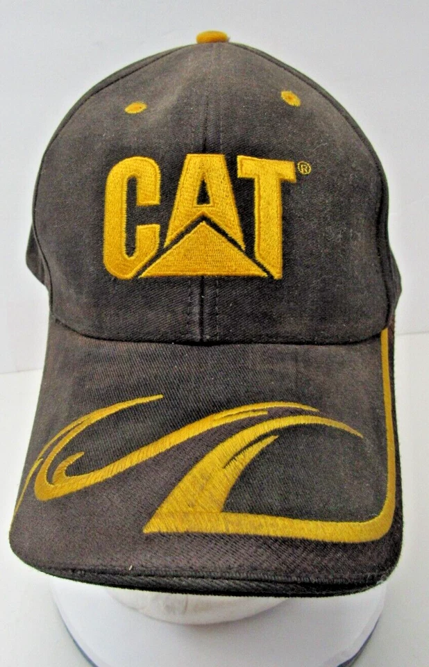 Caterpillar CAT Equipment Black & Yellow  Wagner CAT Cap/Hat #H3 - Image 1 of 4