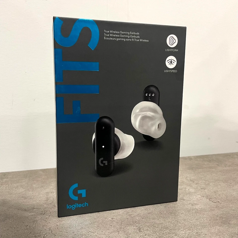 Auriculares para juegos Logitech G FITS Bluetooth - negros Foto 1 de 4