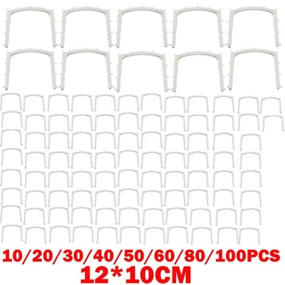 10-100 piezas soporte de marco de presa de goma de plástico autoclavable dental en forma de U instrumento Foto 1 de 4