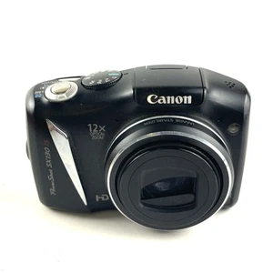 Canon Powershot SX130 IS Digital Camera 12.1MP 12x Zoom - For Parts - Picture 1 of 13