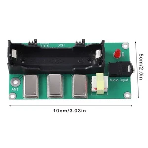 3-kanałowy nadajnik AM 1 MHz 3 MHz 5 MHz nadajnik modulacji amplitudy z anteną i❀ - Zdjęcie 1 z 22