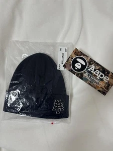 Unused BAPE Men's Beanie Aape Knit Hat Auth Rare Ape - Picture 1 of 3