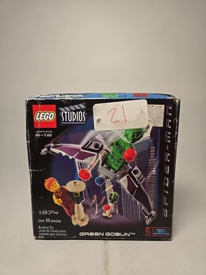 Lego 1374 Studios Spider-Man Green Goblin aposentado 2002 - Imagem 1 de 4