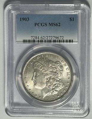 1903 MORGAN DOLLAR PCGS MS 62 - Image 1 of 4