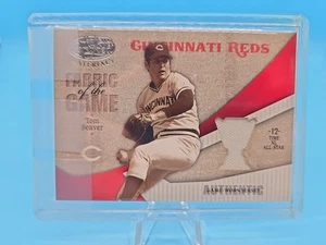 2004 Leaf Certified Materials Fabric of the Game 08/25Tom Seaver #FG-196 HOF - Picture 1 of 10