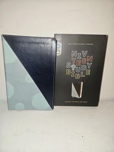 NIV, Teen Study Bible (For Life Issues You Face Every Day), Leather Cover New - Bild 1 von 8