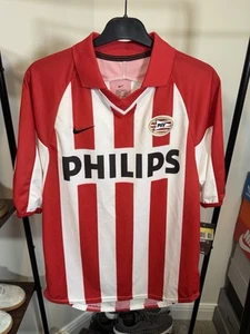 PSV EINDHOVEN HOLLAND 2000/2002 HOME FOOTBALL SHIRT NIKE SIZE S BNWT Rare - Picture 1 of 13