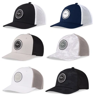 Callaway Mens Playing Through Trucker Snapback Hat Golf Cap - New 2025 - Image 1 of 3