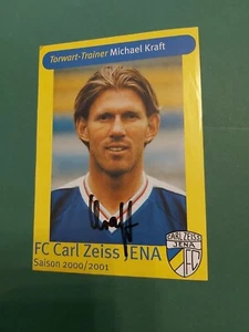FC Carl Zeiss Jena , M. Kraft ,00/01, Autogrammkarte, Fussball - Bild 1 von 1
