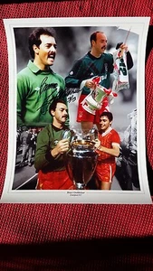 BRUCE GROBBELAAR LIVERPOOL LEGEND GENUINE HAND SIGNED 12x16 PHOTO - PHOTO PROOF - Picture 1 of 4