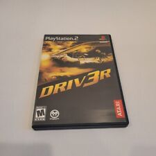 PLAYSTATION 2 PS2 DRIV3R WITH MANUAL
