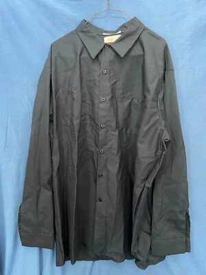 Vintage Red Kap Long Sleeve Work Shirt Navy Blue 3XL Long WORK WEAR Button Down - Image 1 of 4