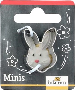 Cabeza de conejo Pascua hornear galletas cortador forma animal - Imagen 1 de 1