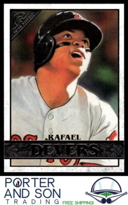 Rafael Devers 2020 Topps Gallery #55 Boston Red Sox - Image 1 of 2