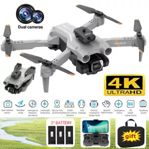 Mini foldable WiFi FPV drone with 4K HD GPS camera selfie RC quadcopter drone! - Picture 1 of 12