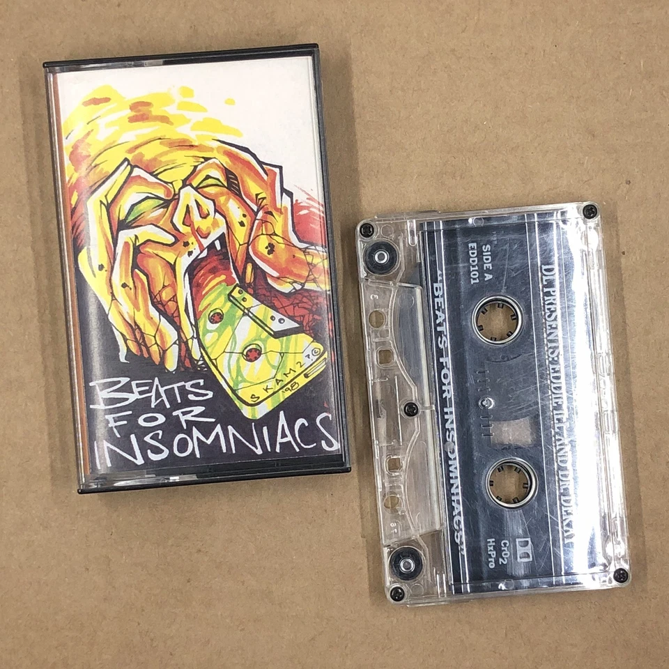 BEATS FOR INSOMNIACS Cassette Tape 90s DJ CUT UP DR DEKAY EDDIE ILL BLACK STAR - Image 1 of 4