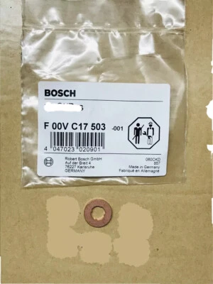 Injector Seal Bosch F00VC17503 BMW 13532247156 Elring 924867 Reinz 70-31598 - Image 1 of 2