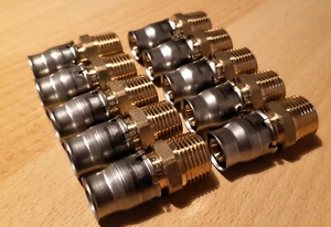 10 Stück CONEL "CONNECT SPEED" Übergang 16x½" AG Fitting Werkzeugfreies verlegen - Bild 1 von 3
