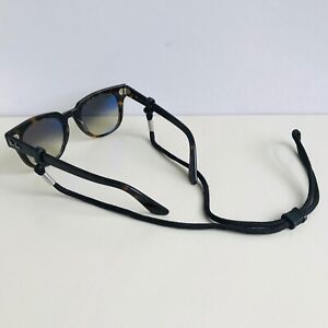 Glasses Strap Neck Cord Sunglasses Lanyard Eyeglasses String Adjustable Black
