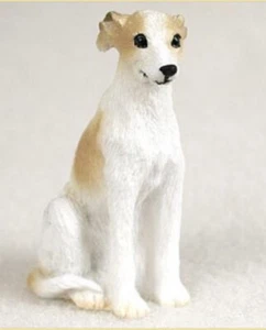 NEW Conversation concepts Tiny Ones Dog Figure Whippet Tan/wht DTN-92D - Picture 1 of 5
