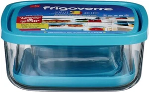 Bormioli Rocco Frigoverre Glass Food-Storage Containers with Lids, 3 Piece - Picture 1 of 6