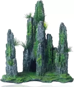 Large Aquarium Mountain Cave Ornament Rock Landscape Fish Tank Decoration - Picture 1 of 9