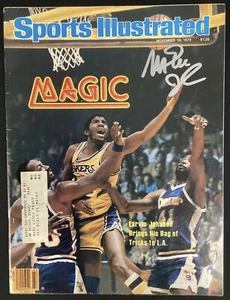 Magic Johnson Signed Sports Illustrated 11/19/79 LA Lakers Basketball Auto BAS - Picture 1 of 7