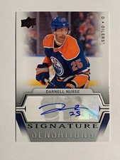 2019-20 UD Signature Sensations DARNELL NURSE Auto Card# SS-DN