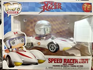 Funko Pop! Animation: Speed Racer mit Mach 5, Speed Trophy, Racer X, 4er Set - Bild 1 von 24