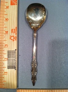 Vintage International Deep Silver Empress Sugar Spoon - Picture 1 of 12