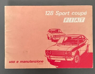 FIAT 128 SPORT COUPÈ Uso e manutenzione 1975 - Immagine 1 di 4