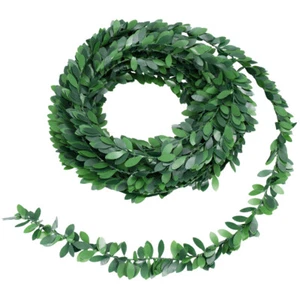 Guirnalda Hoja Verde Simulada Accesorios Novia Hojas Artificiales Vid Falsa - Imagen 1 de 12