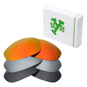 hdhut POLARIZED Replacement Lens for-Oakley Juliet Sunglass Red / Silver / Black - Picture 1 of 11