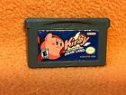 Kirby Nightmare In Dream Land Nintendo Game Boy Advance Gameboy Authentic SAVES!