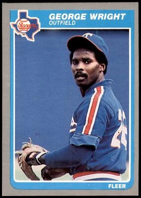 George Wright #574 1985 Fleer - Image 1 of 2