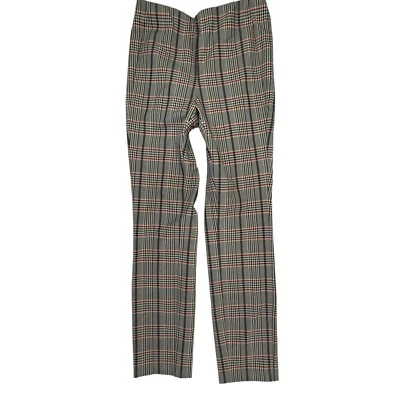Rag & Bone Simone Ankle Plaid Pants Women Size 2 Blue Black Red Beige - Image 1 of 4