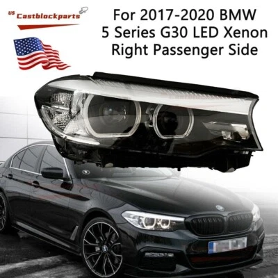Новое для 2017-2020 BMW 5 серии G30 G31 520i 530e ксеноновая светодиодная фара правая сторона - Изображение 1 из 4
