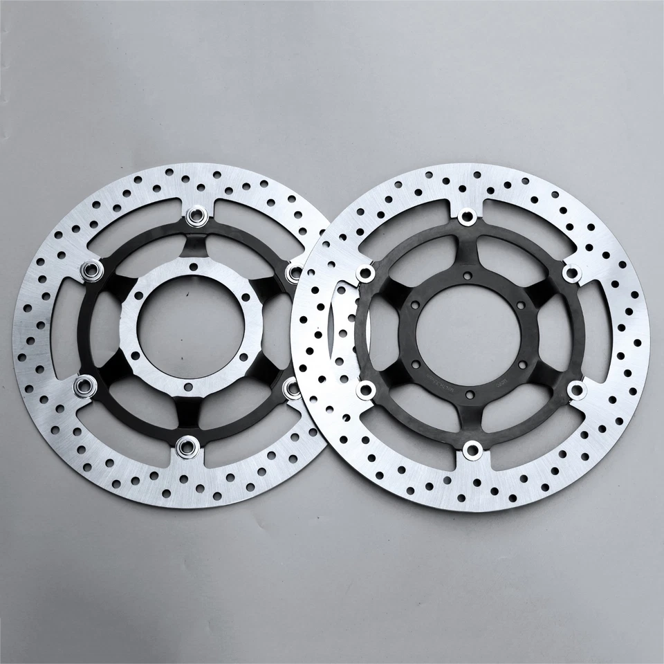 Rotores de disco de freno delanteros flotantes para motocicleta aptos para Honda CBR1000RR 2008-2017 Foto 1 de 4